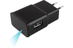 SHMIZZ Mini Camara,USB Cargador Cámara 1080P WiFi Oculta Camuflada de Vigilancia Interior Movil Mini Camaras Invisibles con Detección De Movimiento