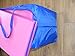 Set of 10 Toddlers / Childrens Triple Folding Wipe Clean Sleep Mats / nap mats / snooze mats complete with purpose made holdall. Ideal for Childminders & Nurseries