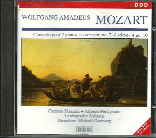 couverture de : Konzerte f&uuml;r 2 klaviere und orchester Nr. 7 und Nr. 10