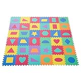 ✅Es fácil de lavar y no necesita mantenimiento. Es fácil de montar y desmontar. Dimensiones de 1 pieza: 31x31x1cm (LxANxE)