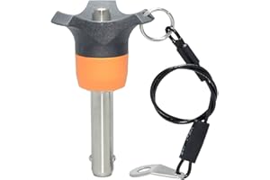 AUZHU PLD - Goupilles à déclenchement rapide Goupille de verrouillage à bille en acier inoxydable Goupilles-ressorts Goupilles de sécurité Goupilles d'alignement Goupilles cylindriques