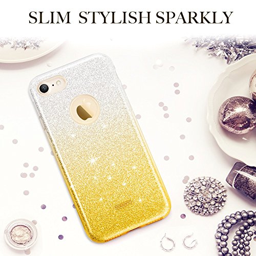 Funda iPhone 7  ESR C  rcasa Resistente Llamativa  Protecci  n a la Pantalla  Logo Protegido  Apple iPhone 7 -Oro Gradual