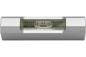 UTTASU Randigt vattenpass 85 x 20 x 20 mm för verktygsmaskin | För minibar för Spirit-nivå; byggträ gör-det-själv-orientering