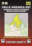 Valle Anzasca est. Piedimulera, Calasca Castiglione, Bannio Anzino, Vanzone 1:30.000