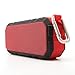 Produktbild GAOWF Outdoor-Mode Mini Portable Wireless Stereo IPX5 Wasserdichte Bluetooth Lautsprecher Subwoofer Sound Box,Red