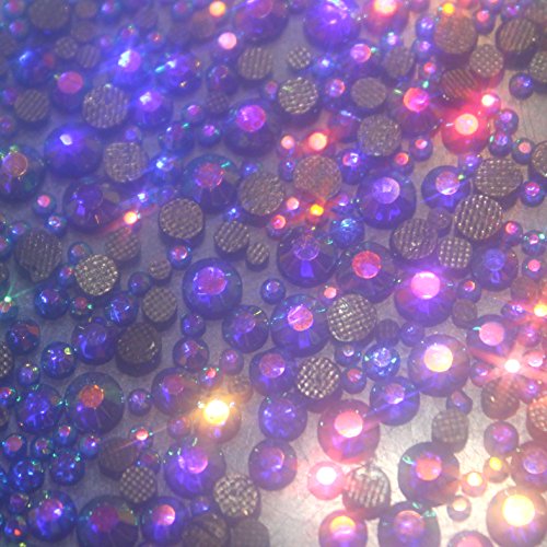 Mischung 500 Strass Glas ab violett Hotfix Sortiment S06/S10/S16/S20 ab 204 - 2