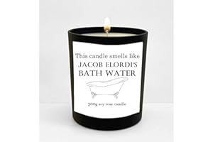 MABEL & IVY Questa candela profuma di Jacob ELORDIS Bath Water Soy Wax Saltburn Candle fragranced
