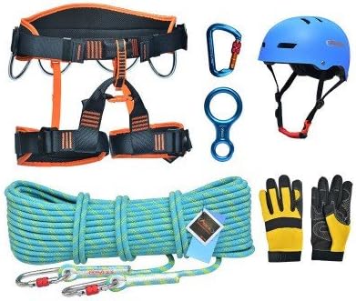 ASOL TZ-SJ02A Outdoor Rock Climbing Survival Rescue Kit 20 Meters