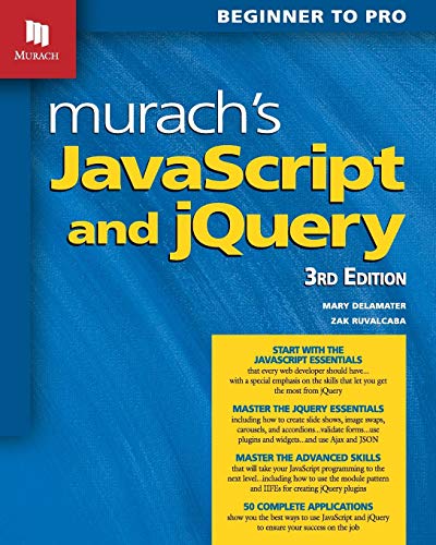 Murach s JavaScript & jQuery