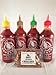 Produktbild Mixed Flying Goose Sriracha Chilisauce Packung (4 x 455 ml) mit speziellen GBS Hot Crushed Chillies