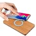 Produktbild Huhua QI Wireless Ladestation Wireless Ladegerät Lade Pad für iPhone 8/8 Plus/X (Weiß)