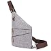 Produktbild Umhängetasche, Brusttasche, Unisex-Brusttasche, Wasserdichtes Oxford-Tuch, Umhängetasche mit Mehreren Taschen, Brusttaschen-Brigade aus Segeltuch, Wandern im Freien