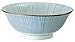 Produktbild Mino Porzellan Schale Sendan Tokusa aus Japan, Salatschale, Suppeschale, Blau, Weiß,  21 cm