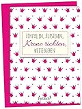Image de Hinfallen, aufstehen, Krone richten, weitergehen: Spruch-Heftchen mit Umschlag