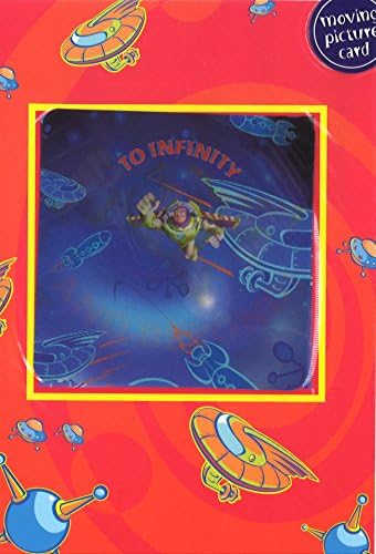 Toy Story 2 Holographic Moving Picture Birthday Card with Envelope