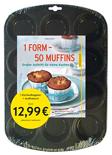 1 Form - 50 Muffins, m. Muffins-Backform 1 Form - 50 Muffins, m. Muffins-Backform