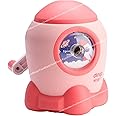 FunBlast Sharpener for Kids – Robot Pencil Sharpener, Table Sharpener Machine, Birthday Return Gift, Pencil Cutter Machine, Sharpeners for School Supply and Office (Pink-Space)