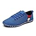 Produktbild Qianliuk Herren Sneakers Sommer Boot Schuhe Atmungsaktive Mesh Casual Bequeme Schnürung Flache Schuhe