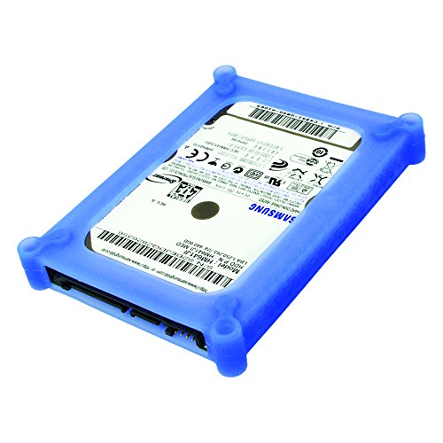 LogiLink UA0134 Festplatte Silikon Schutzhülle für 1x 6,4 cm (2,5 Zoll) HDD, blau - 2