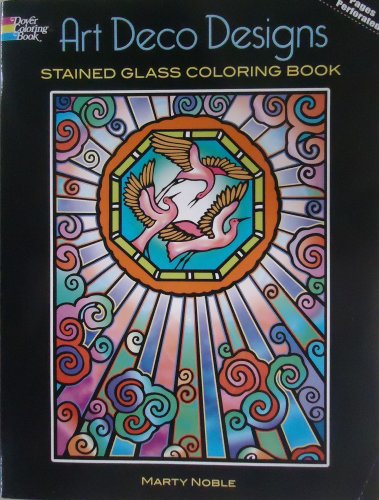 Art Deco Designs Stained Glass Colouring Book (Dover Design Stained Glass Coloring Book) reviews Art Deco Designs Stained Glass Colouring Book (Dover Design Stained Glass Coloring Book)