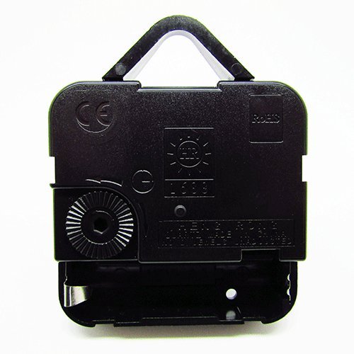 5 pack NEU Inlett Quarz-Uhrwerk Motor – DIY – Armaturen – verschiedene Größen, plastik, schwarz, Supersize – Gold Thread 24mm – Total 30mm - 2