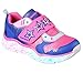 Produktbild Skechers Kids Girls' Galaxy Lights- Cosmic Kick Sneaker, Blue/neon Pink, 1.5 Medium US Little