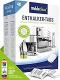 Entkalkungstabletten für Kaffeevollautomat Kaffeemaschine 16g Tabletten - 50 Tabs kompatible für Siemens Delonghi Jura Melitta Saeco uvm.