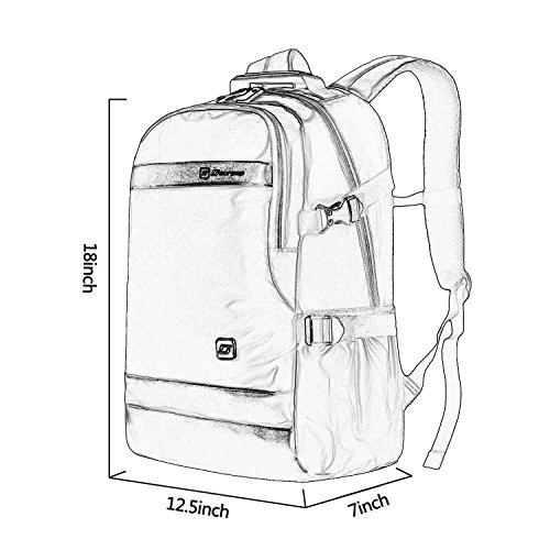 Winkee WB4380 14.6 Zoll Laptop Rucksack Reise Rucksack - 7