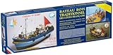 Descripción del producto: Maqueta barco a montar en el 1/20E, serie gama moderna, (posibilidad de radio control) construcción madera, corte por chorro de agua, herrajes completo, plan, instrucciones,
