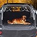 Produktbild Haustier-Sitzabdeckung, Focuspet-Hund-Auto-Sitzabdeckung Wasserdichte kratzfeste stainproof rutschfeste Rückseite Hängematte-hintere Bank-Sitz-haltbar und maschinenwaschbar für SUV-Auto-Vans-LKW-Schwa