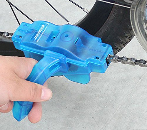 Fahrrad Kettenreiniger – Das Kettenreinigungsgerät im Set mit Ritzelbürste – für Zahnkranz und Kettenreinigung - 5