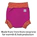 Splash About Kids Reusable Swim Happy Nappy - Pink/Mango Stripe Rib, X-Large, 12-24 Months