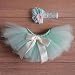 Koly Photography Prop Newborn Baby Girls Tutu Dress and Headband Christening Gift Set