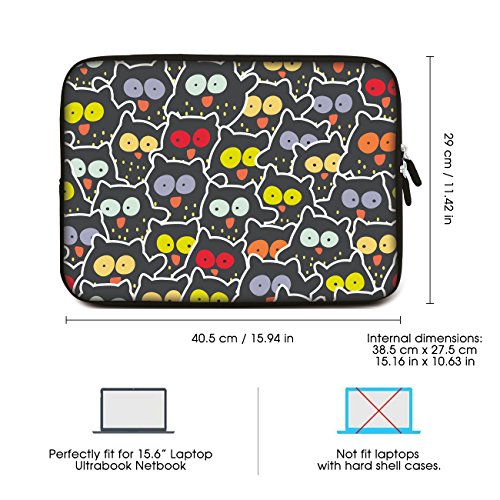 Sidorenko Laptop Tasche f  r 15 - 15 6 Zoll   Universal Notebooktasche Schutzh  lle   Laptoptasche aus Neopren  PC Computer H  lle Sleeve Case Etui  G