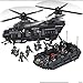 Produktbild Yyz 1351pcs große Gebäudeböcke SWAT Team Transport Helicopter Kompatible SWAT City Police Gift Toys for Children Kids