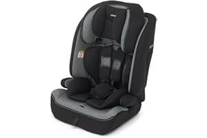 Foppapedretti Seggiolino Auto Babyroad New I-Size, per bambini da 76 a 150 cm di altezza, 15mesi-12 anni, conforme ECE R129, Fissaggio a 3 punti,Safe Body Protection,Protezione Impatti Laterali,Carbon