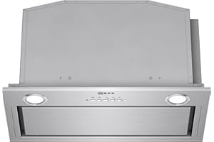 Groupe filtrant Neff D55ML66N1 - Hotte aspirante Intégrable - largeur 52 cm - Débit d'air maximum (en m3/h) : 730 - Niveau sonore Décibel mini. / maxi. (en dBA) : 44 / 64