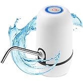 NK Distributeur d'eau en Bouteille Automatique - Chargeur USB, en Acier, sans BPA, Eau Froide, 1200mAh, Carafes et Bouteilles