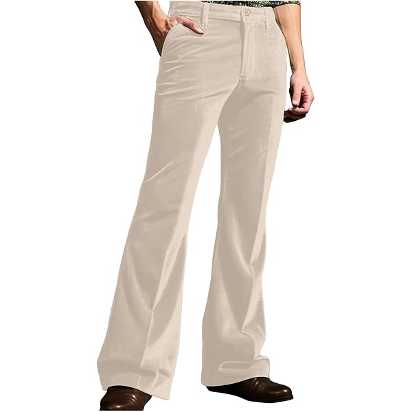 Pantalon Jean Pattes D'éléphant Années 70 Pour Homme - Coupe Décontractée Vintage - Stretch, Style Disco