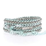 DOTS ORIGINALS Armband - Hochwertiges Wickelarmband aus liebevoller Handarbeit - Damenarmband mit unvergleichlichem und zeitlosem Design - Armschmuck für Damen