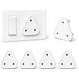 DALUCI Baby Proofing Socket Plug Covers & Switch Board Cover for Kids Safety | Electric Socket Protector & Dummy Plug Guards