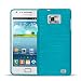 Produktbild Samsung Galaxy S2, S2 Plus Silikon Hülle, Conie Mobile Brushed Case Schlanke Schutzhülle TPU Handyhülle Backcover Rückschale in Blau