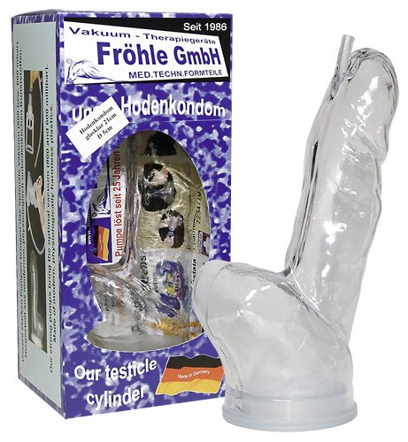 Preisvergleich Produktbild Fröhle Hodenkondom klar, 21 cm, 1er Pack