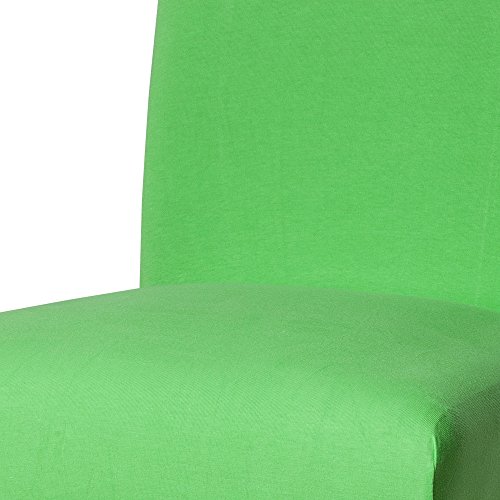 Bi-Elastic Stuhlhusse Stuhlüberzug Spannbezug Husse Farbe: apfelgrün – JETZT REDUZIERT – - 3