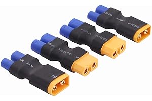 OliRC 4 pièces XT60 XT-60 à EC3 Style mâle Femelle Adaptateur connecteur (C156-4)