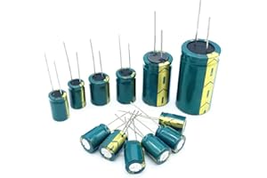 EZQNIRK Condensadores De Aluminio ESR De Alta Frecuencia Y Bajo,63V220UF 10PCS