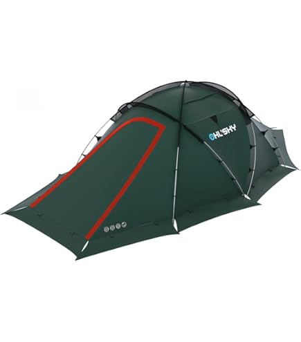 HUSKY FALCON2-3（GREEN） Husky, Tent EXTREME FALCON 2, Green : Amazon.co.uk: Sports & Outdoors