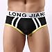 Produktbild Gloaming Sexy Herren Slips Jockstrap Hollow Gesäß Open Atmungsaktive Unterwäsche Bulge Pouch Shorts Unterhose