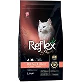 REFLEX PLUS Yetişkin 34/14 Somonlu Kedi Maması 15 Kg