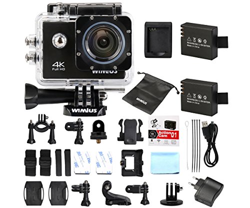 WiMiUS-Actioncam-4k-Action-Cam-HD-Action-Kamera-Wifi-Actionkamera-16MP-Sport-Kamera-mit-2-Akkus-20-Zoll-Wasserdichte-Helmkamera-40M-Q1